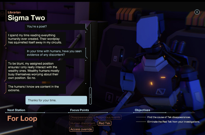 Illustration for article titled Subsurface Circular Tells A Short, Engrossing Robot Detective Story